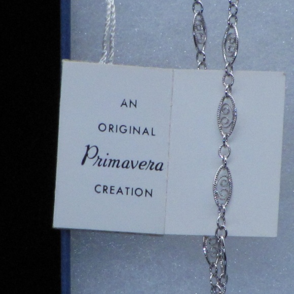 Danecraft 18" Chain w/intricate braided .925 Cross - Picture 3 of 7